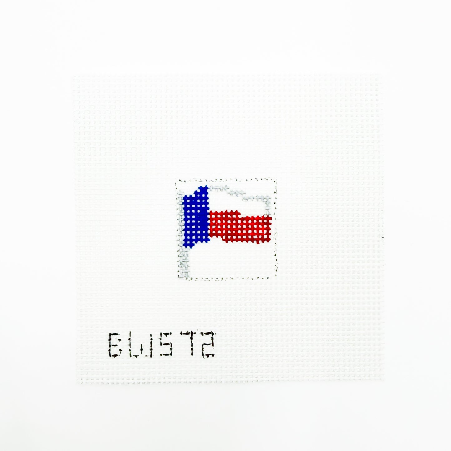 Texas Flag Square Fob Insert