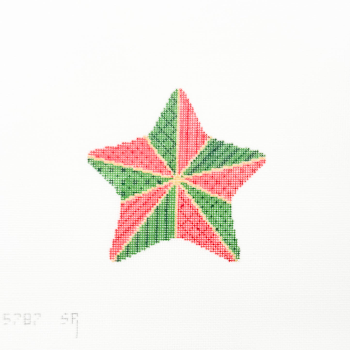 Green and Red Star