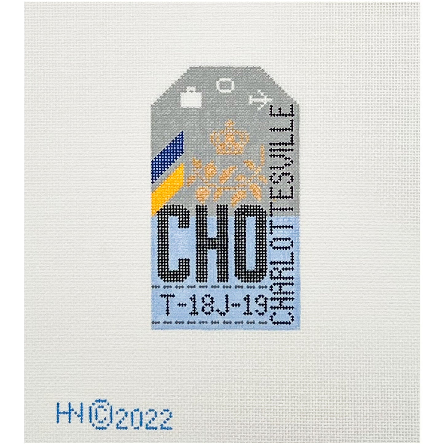 Charlottesville Travel Tag