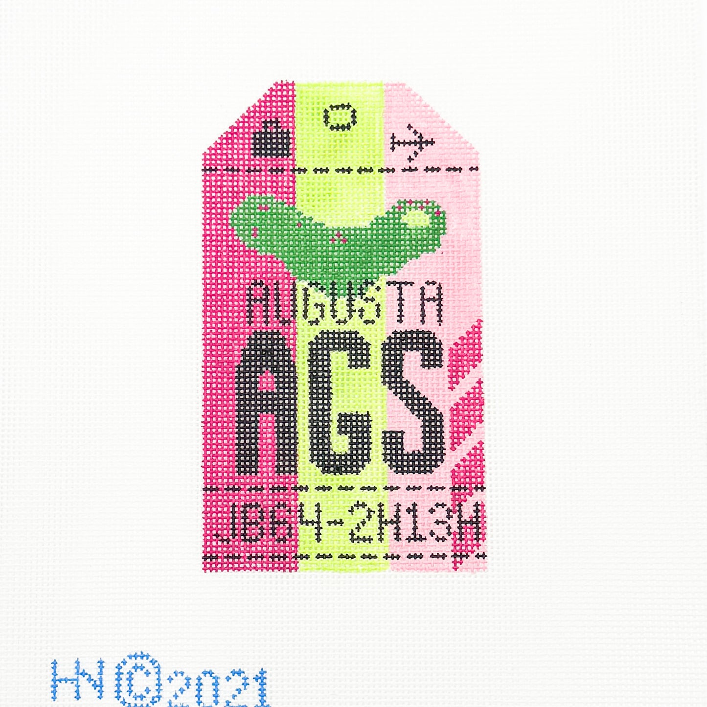 Augusta AGS Travel Tag