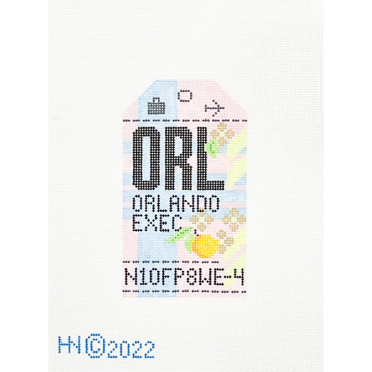 Orlando ORL Travel Tag
