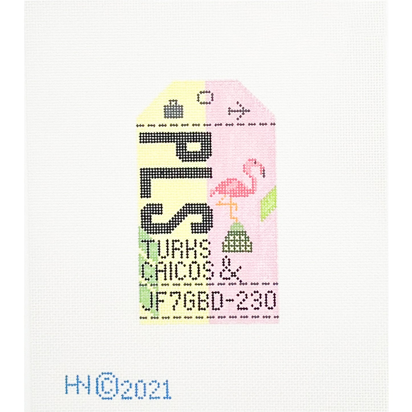 Turks & Caicos Travel Tag