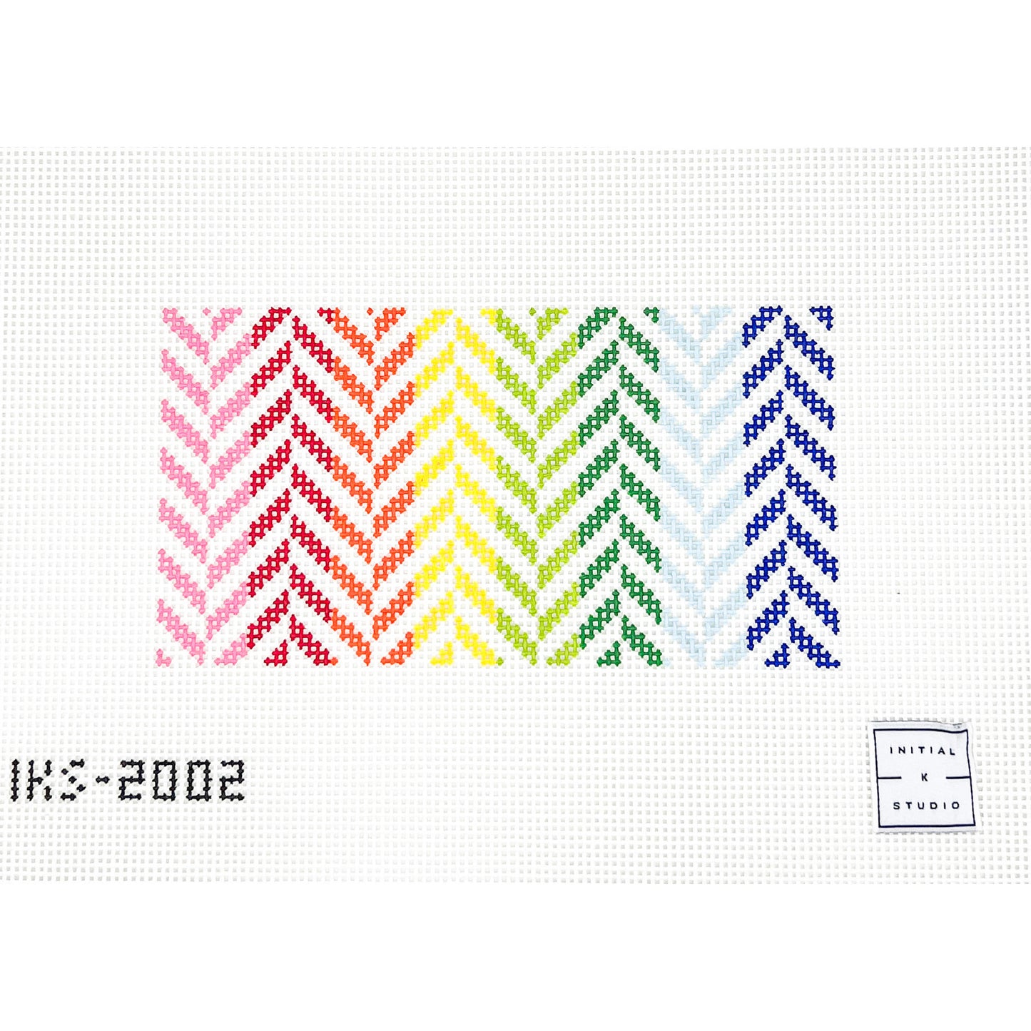 Rainbow Mini Herringbone Clutch