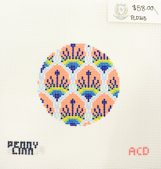 Peacock Feathers Circle Coral