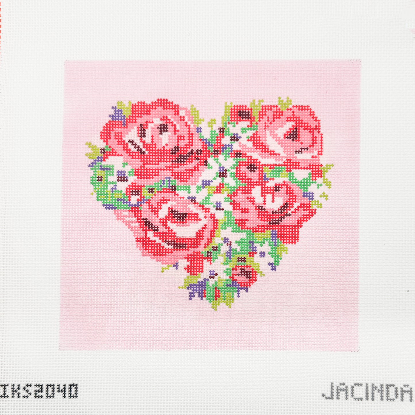 Flower Heart Canvas Large