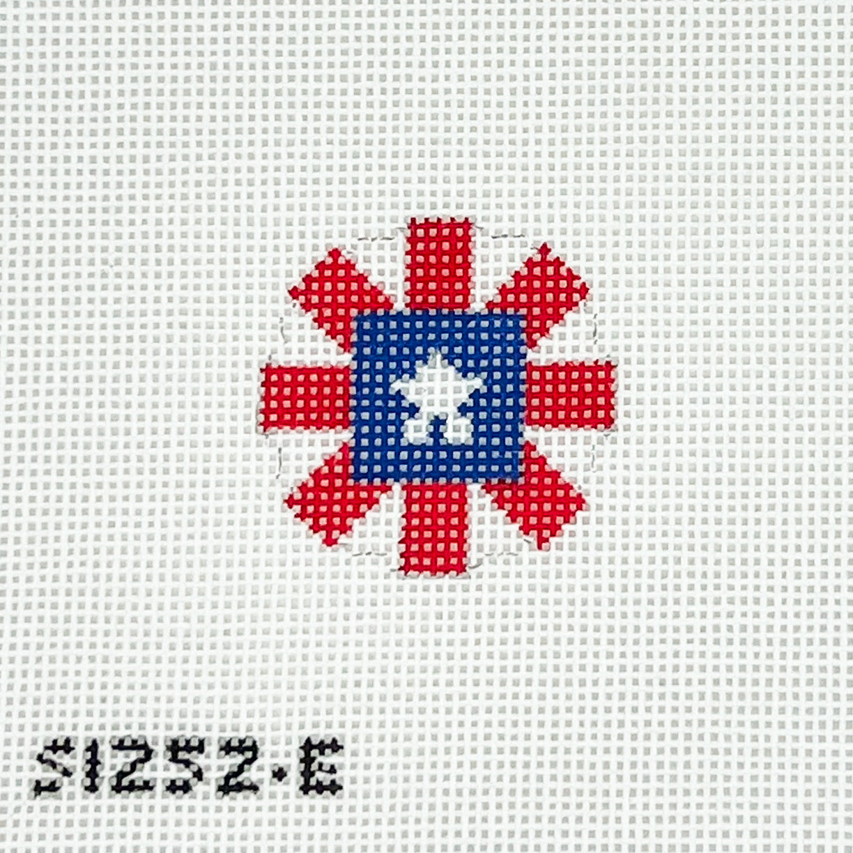 Red, White, and Blue Key Fob Insert