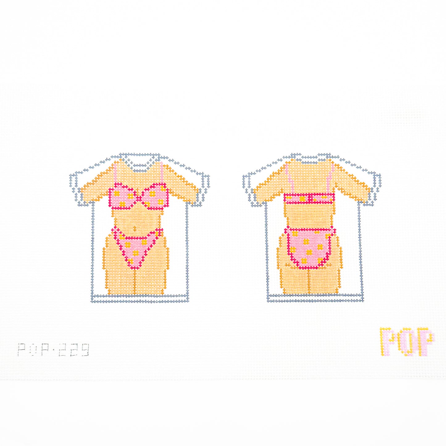 Double-Sided Bikini Shirt - Pink