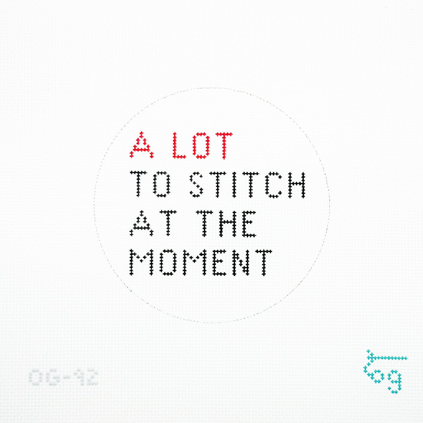 A Lot to Stitch at the Moment