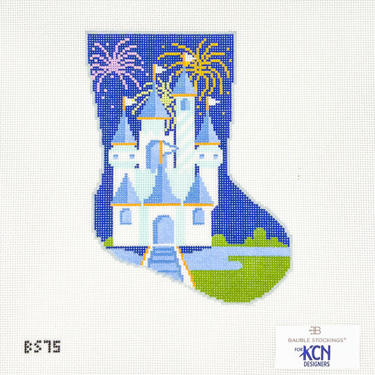 Mini Castle Bauble Stocking by Bauble Stockings