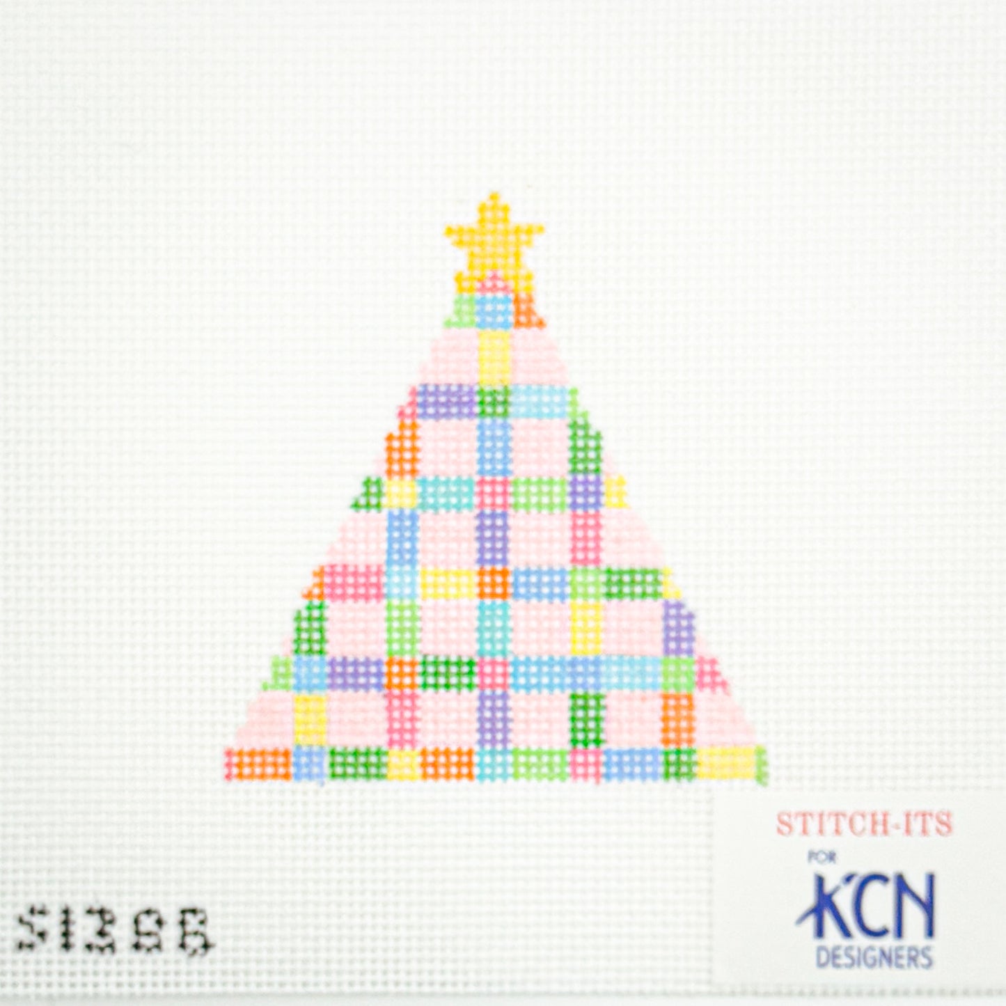 Multi Colored Plaid Tree