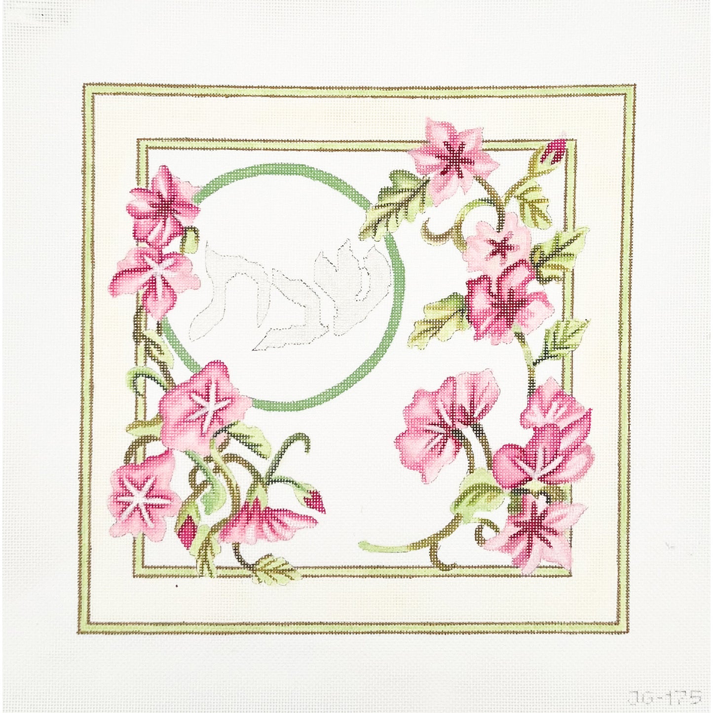 Floral Challah Cover (with stitch guide)