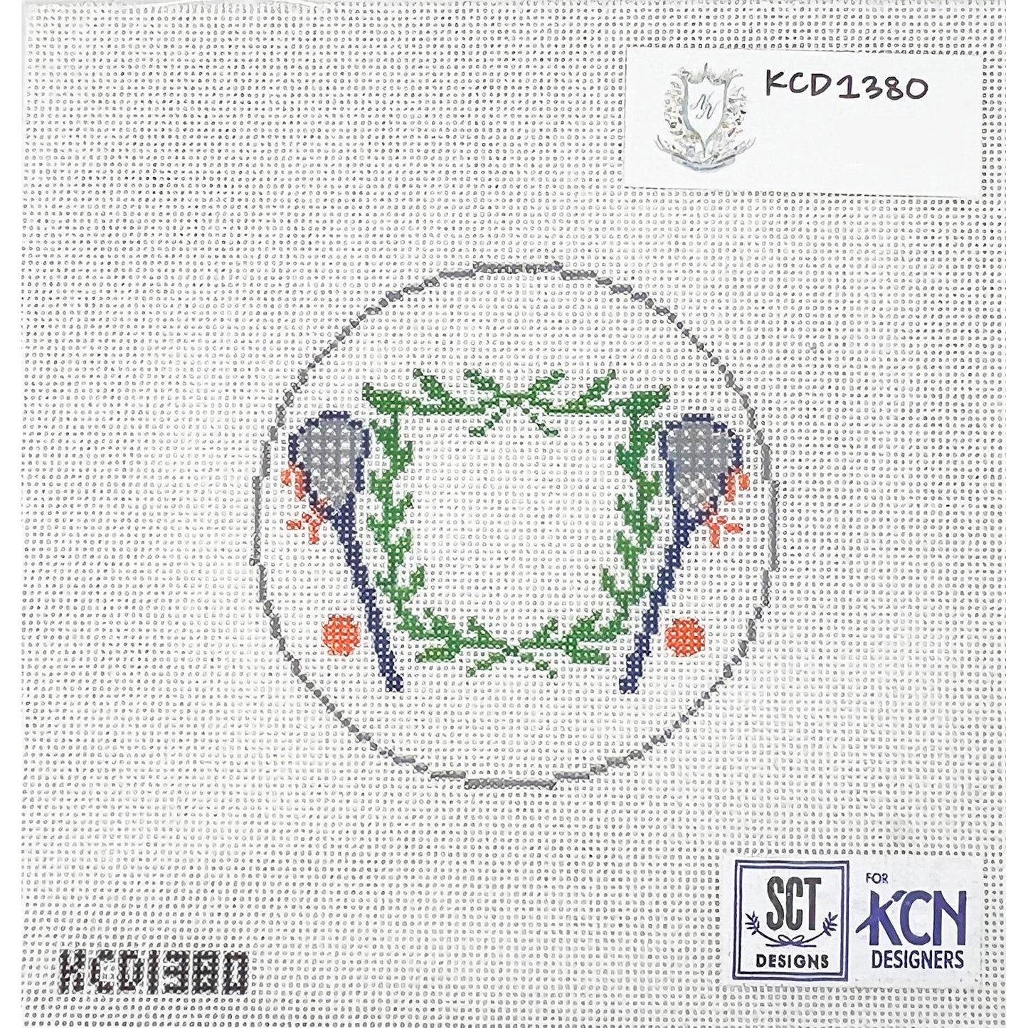 Lacrosse Crest Round