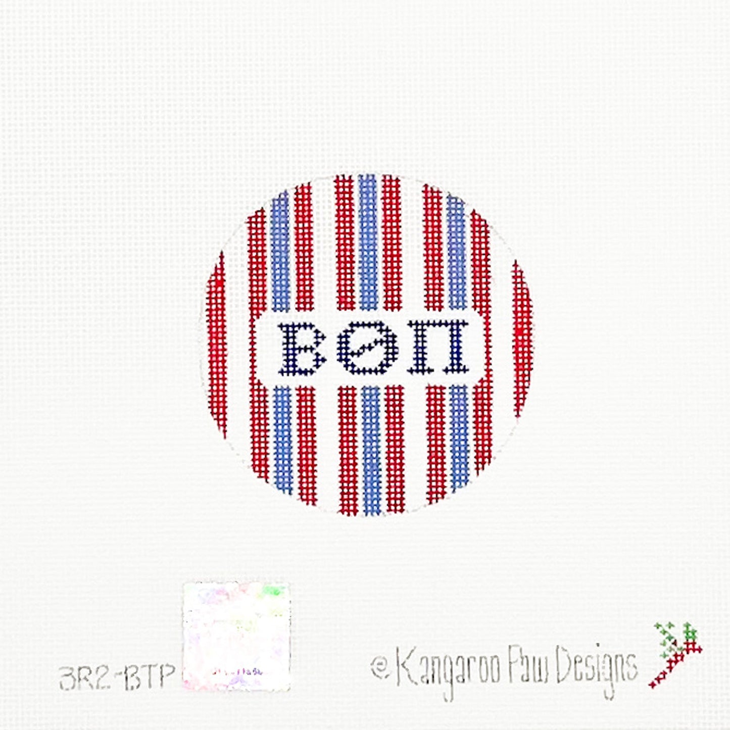 Beta Theta Pi Round Insert