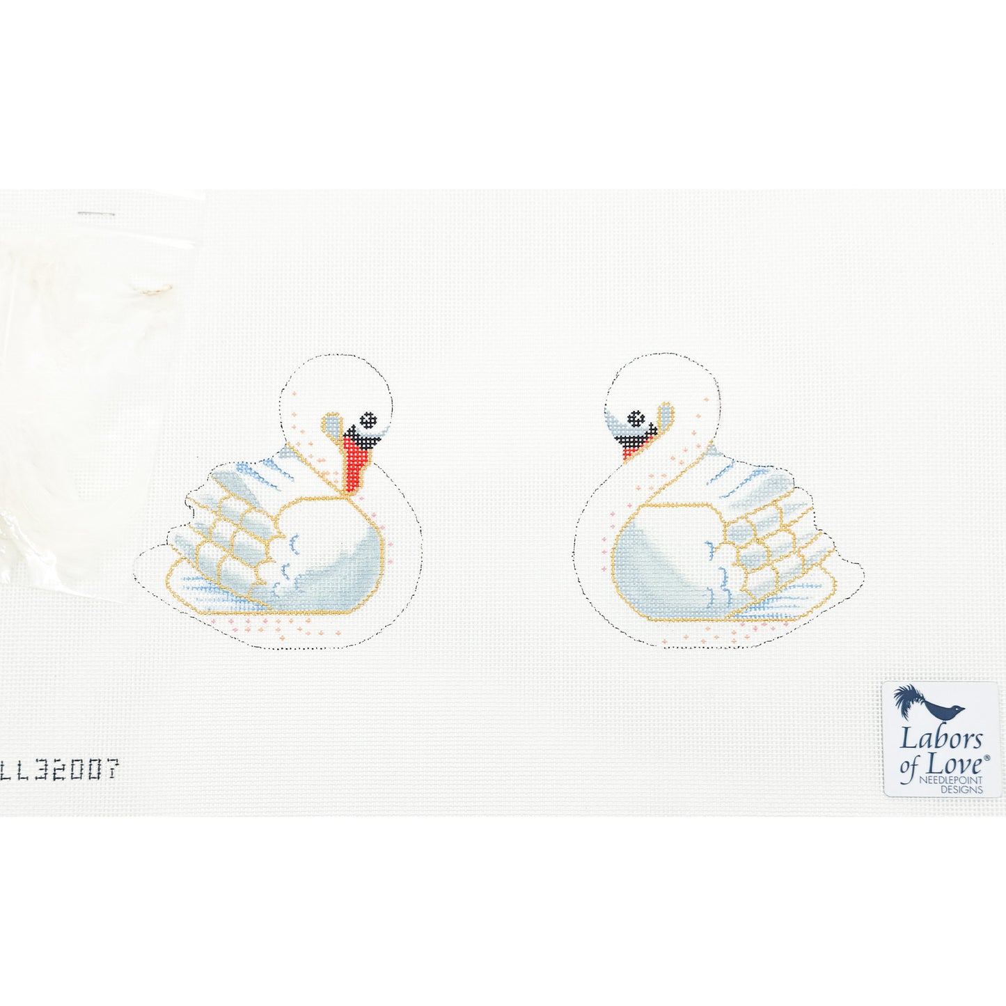 Swan Clip-On (two sided)