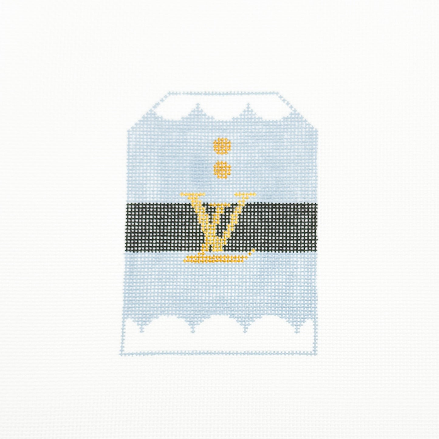 Mrs. Claus Blue LV Dress