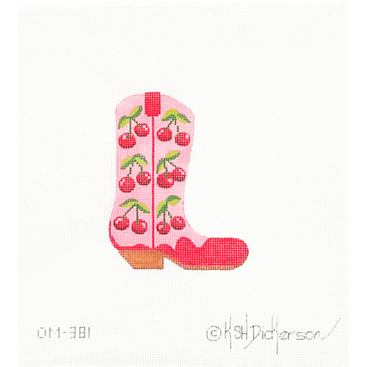 Cherry Mini Cowgirl Boot