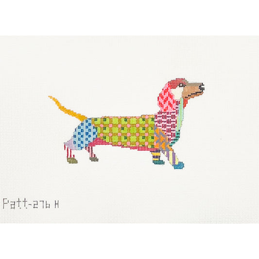 Small Patchwork Daschund