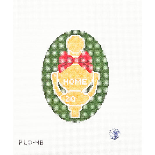 Holiday Our Home Oval Knocker