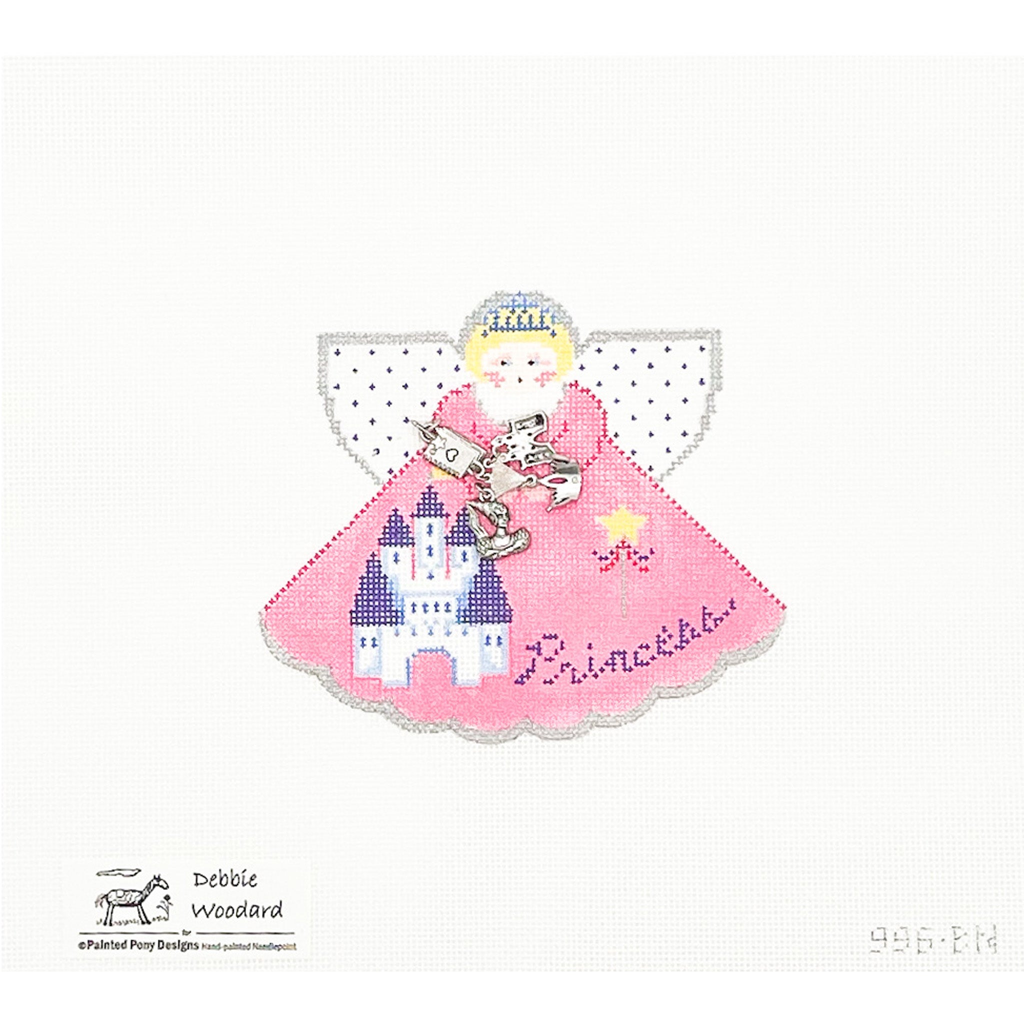 Princess Pink Castle Angel – NovellaNeedlepoint