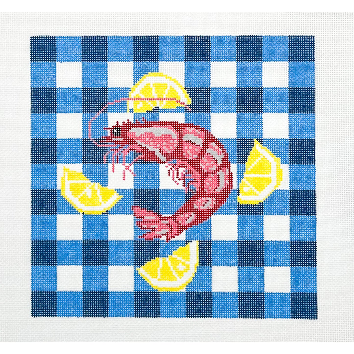 Shrimp and Lemons on 13mesh