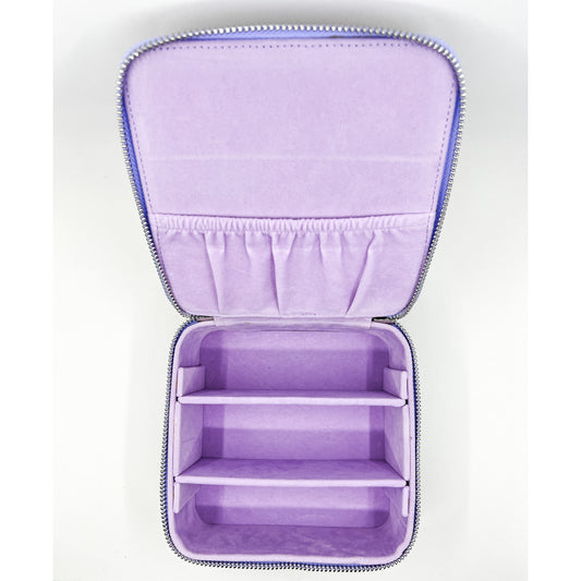 Lilac 5" Self-Finishing Leather Box