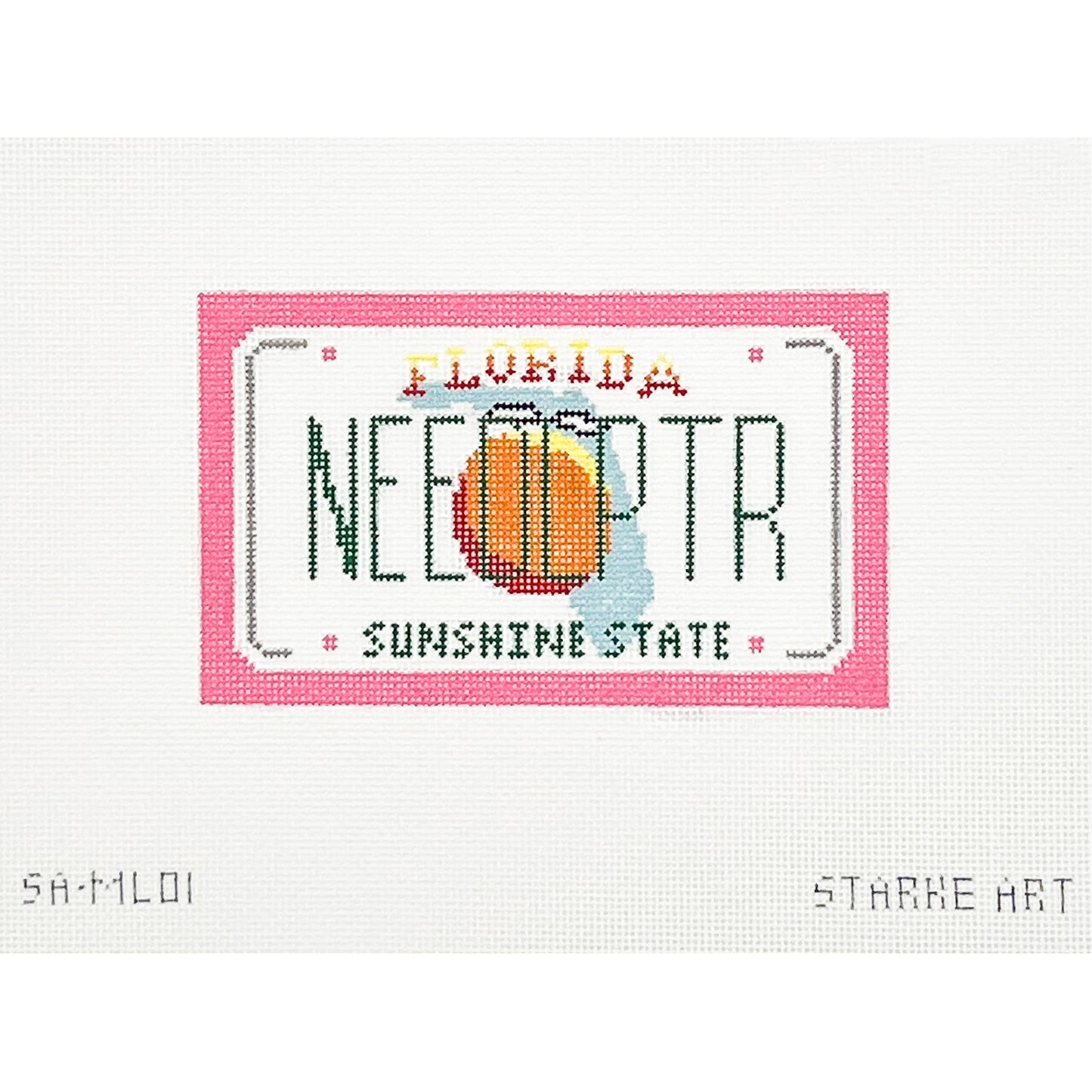 Florida Mini License Plate