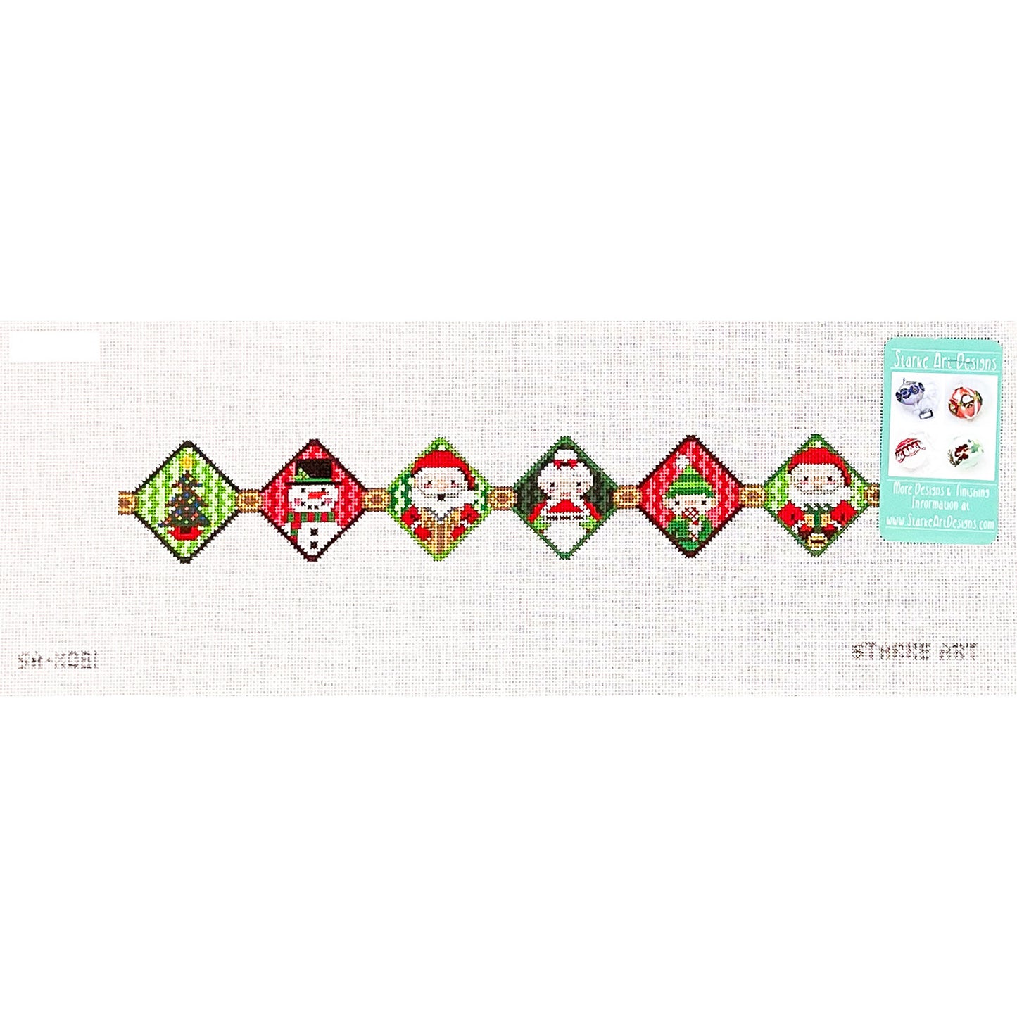 Santa and Friends Ornament Wrap