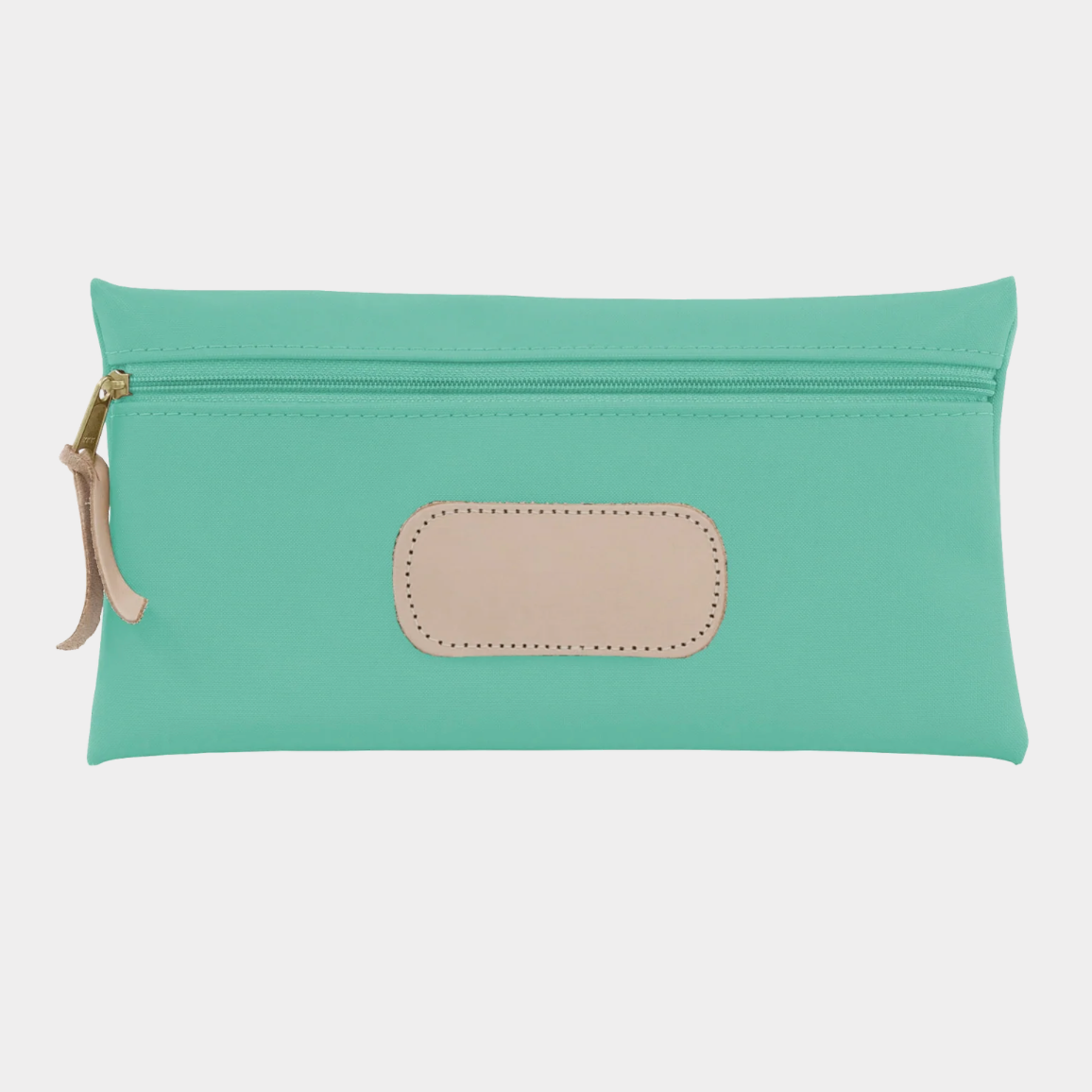Jon Hart Large Pouch in Mint Coated Canvas