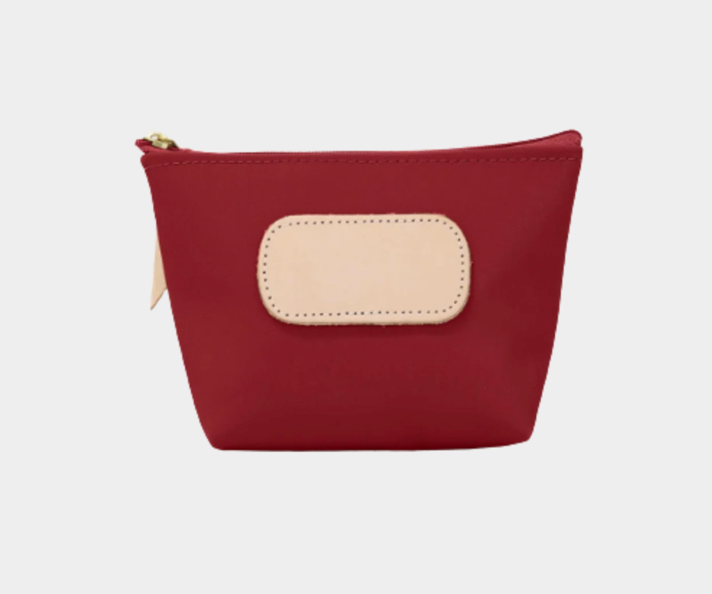 Jon Hart Chico Pouch in Red - CUSTOMIZABLE