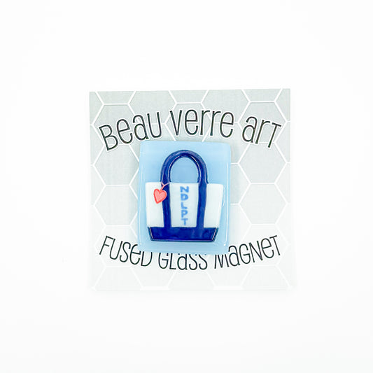 NDLPT Tote Bag Fused Glass Needle Minder