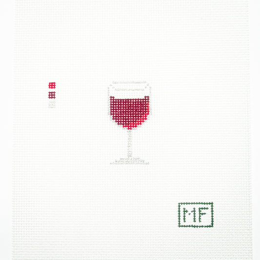 Wine Bag Charm - Red