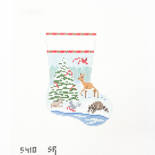 Forest Tree Animals Mini Stocking