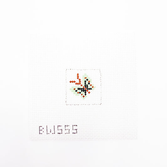 Mint Butterfly Square Fob Insert