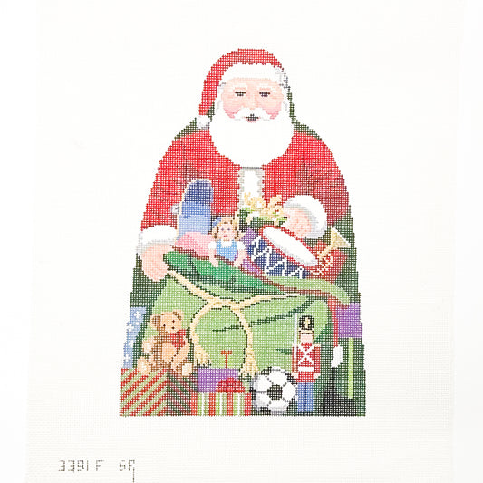 Santa with Toy Sack (double-sided)