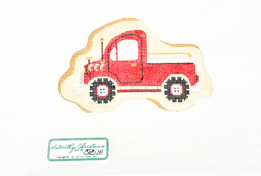 Red Truck Cookie