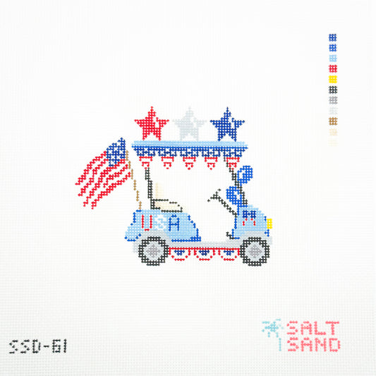 4th of July Golf Cart