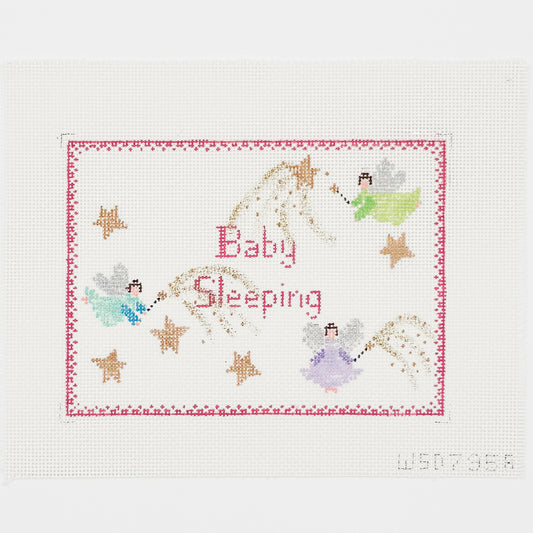 Baby Sleeping with Fairies