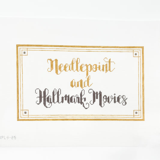 Needlepoint and Hallmark Movies