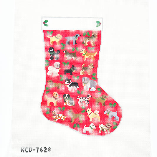 Dogs Midi Stocking