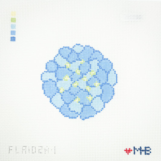 Hydrangeas Blue 4x4 - TRUNK SHOW