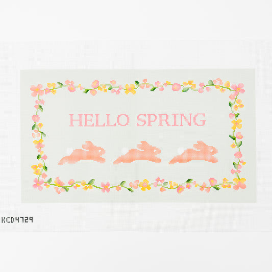 Hello Spring with Hopping Bunnies