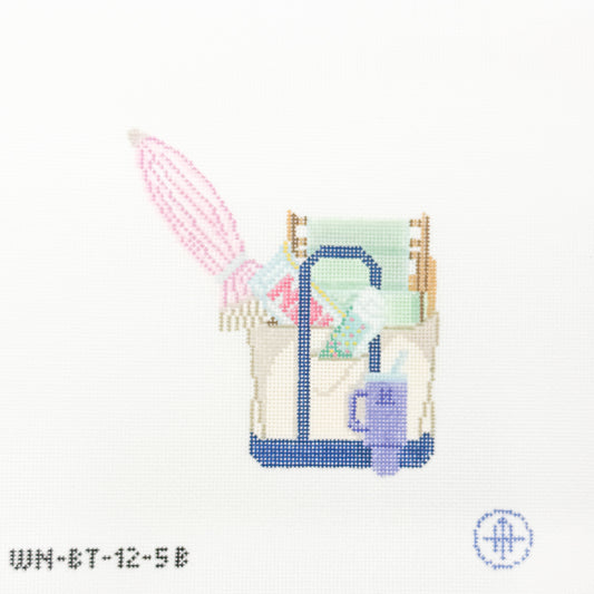 Five Sunny Days with Green Umbrella Boat Tote (Day 5 of 12 Days of Boat Totes)