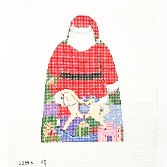 Santa with Toy Sack (double-sided)
