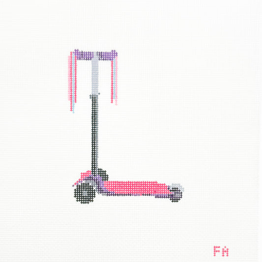 Pink Scooter