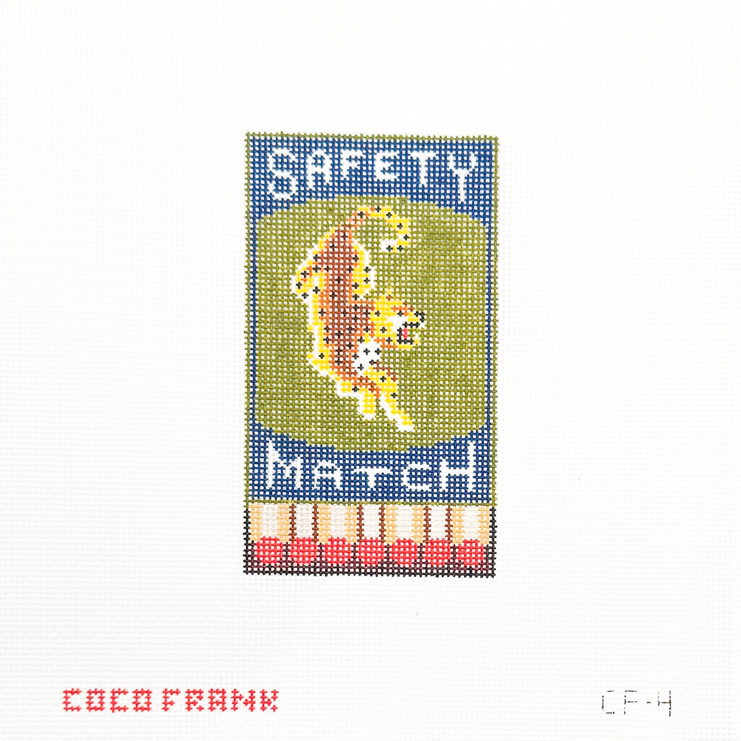 Vintage Leopard Match Box