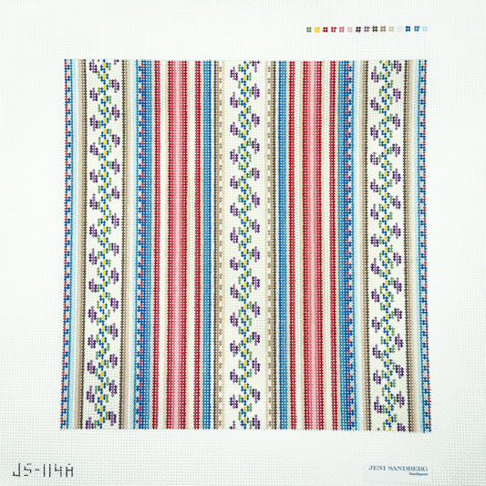 French Stripe Pillow