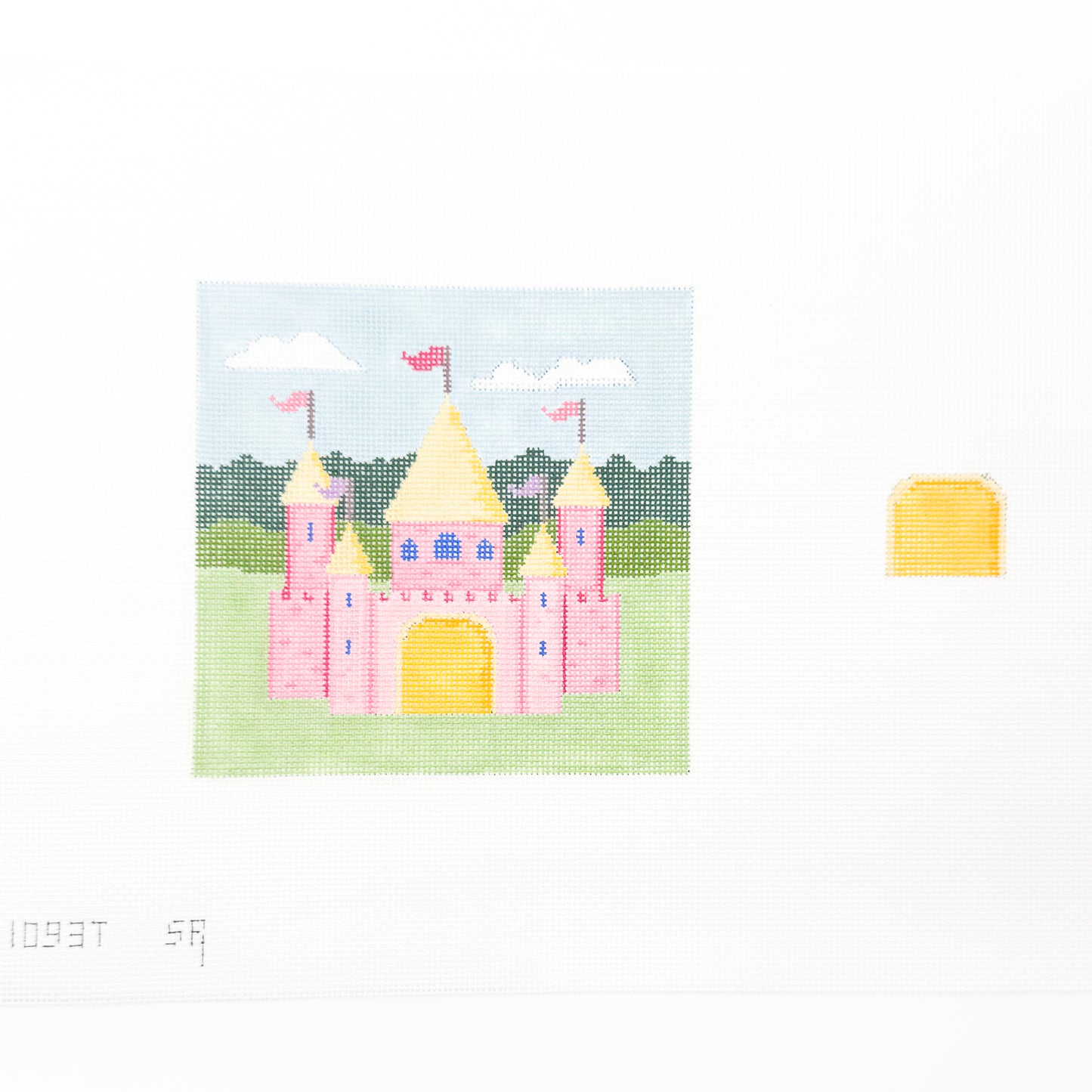 Pink Castle Tooth Fairy Pillow