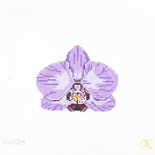 Single Purple Orchid