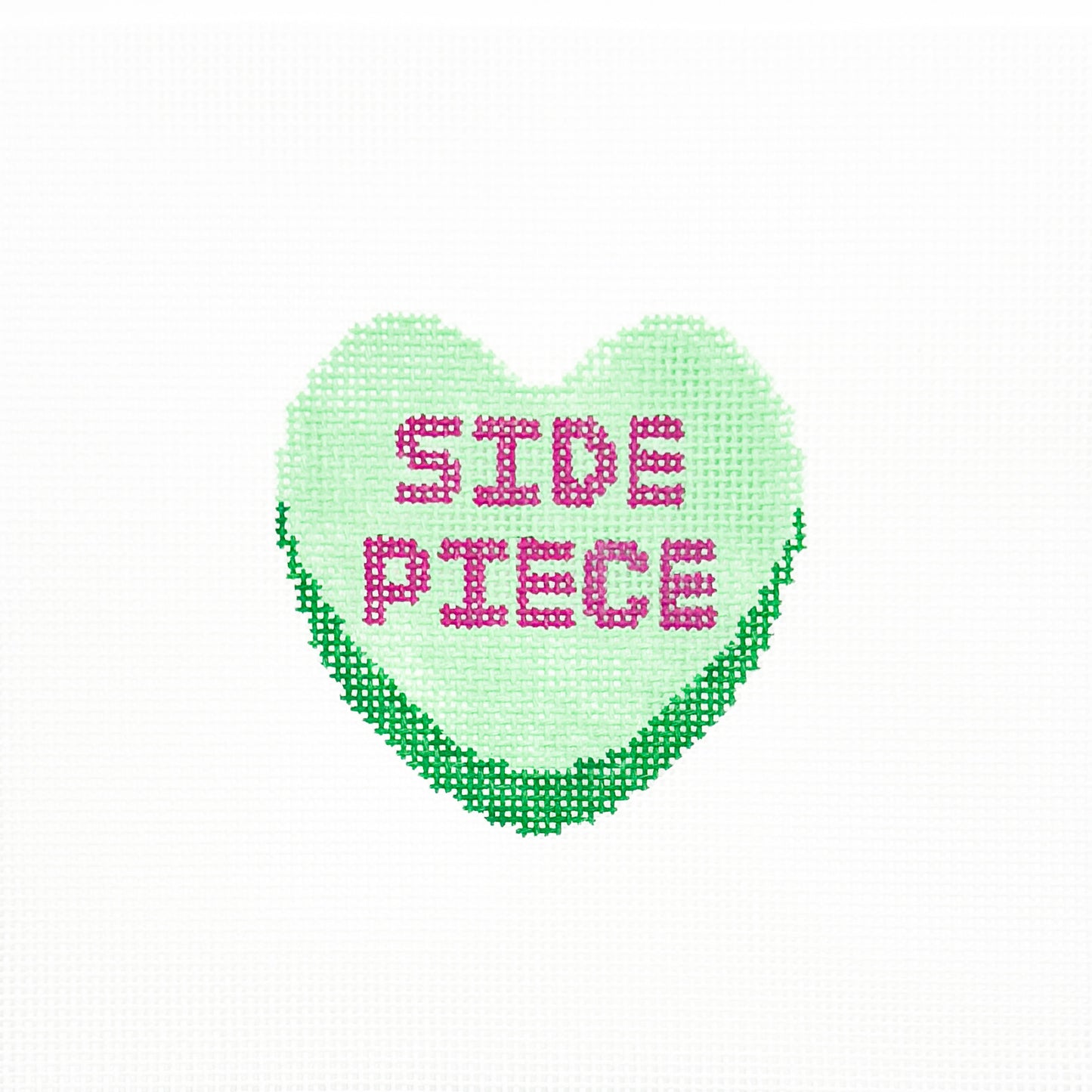 Side Piece Conversation Heart