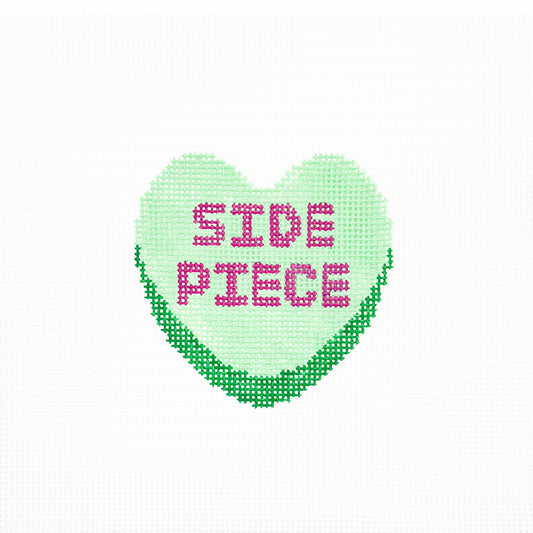 Side Piece Conversation Heart